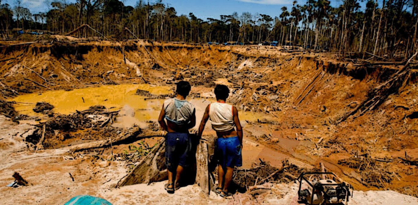 La minería ilegal se adueña de la selva peruana.Se reporta que Perú es el país que más exporta oro ilegal de Latinoamérica